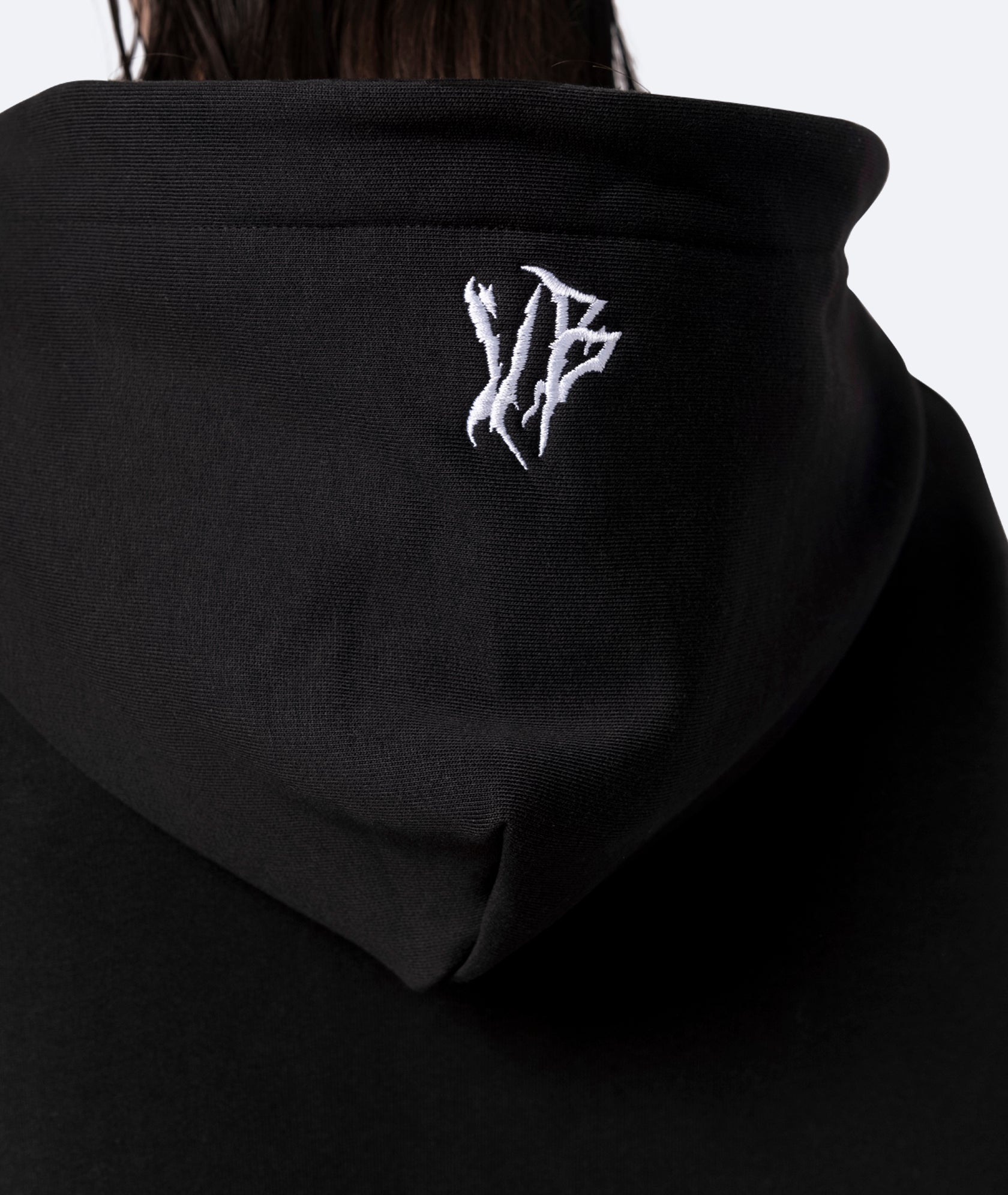 FOG ZIP HOODIE - BLACK