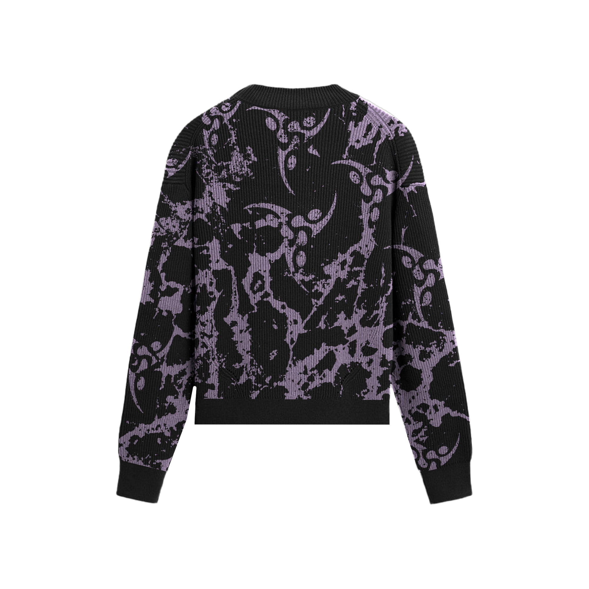 DELTA KNIT SWEATER - BLACK