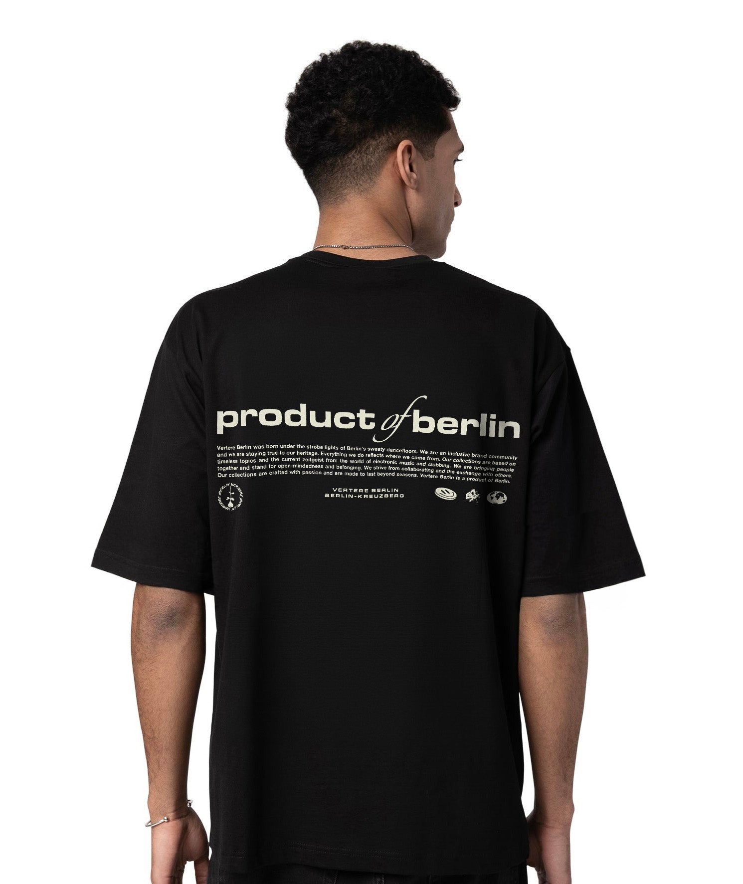 PRODUCT OF BERLIN T-SHIRT - BLACK
