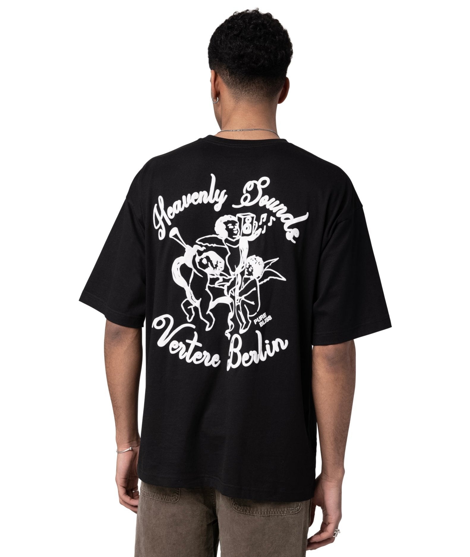 HEAVENLY SOUNDS T-SHIRT - BLACK