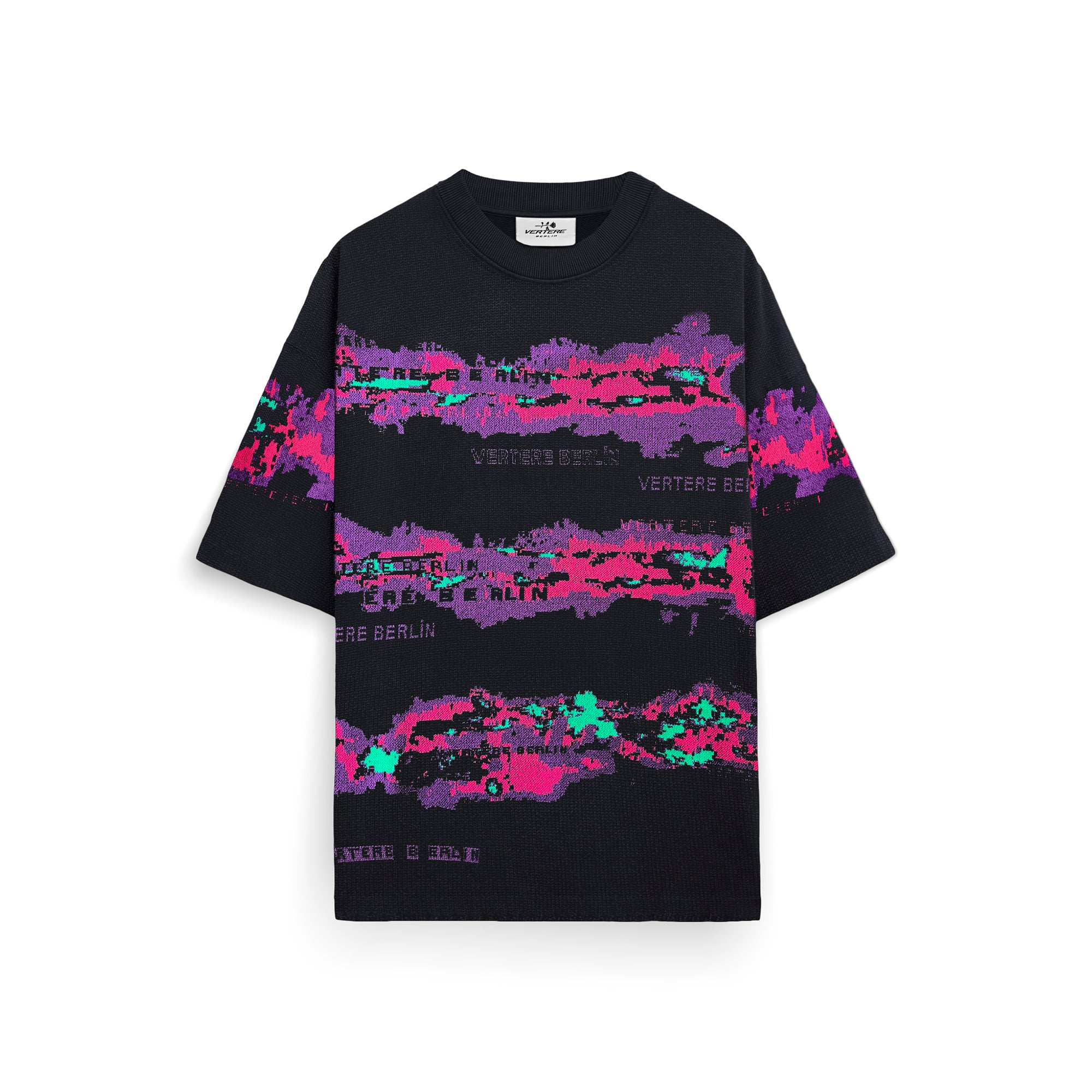 ACID KNIT T-SHIRT - MULTI