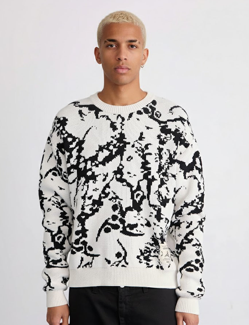 DELTA KNIT SWEATER - SAND